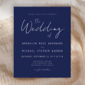 Budgetminimale uitnodiging voor het uitzenden van 