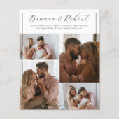 Budgetminimalist 5 Photo Collage Wedding (Voorkant)