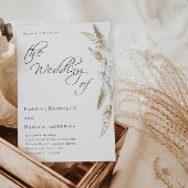 Budgetminimalist Pampas Grass Wedding