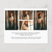 Budgetminimalistisch  Afstuderen voor fotocollage (Achterkant)