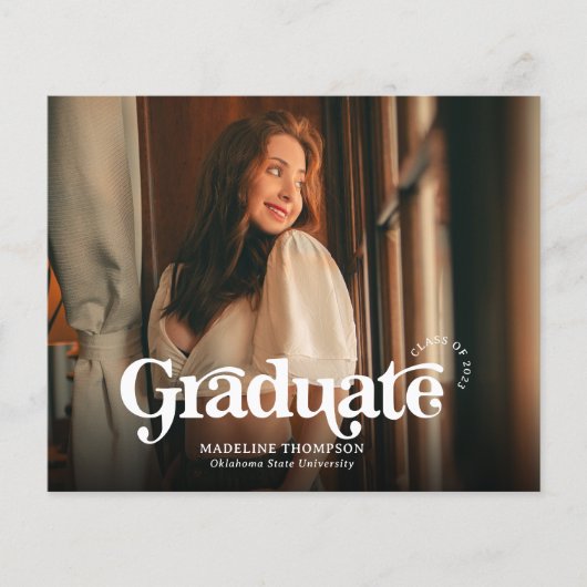 Budgetminimalistisch  Afstuderen voor fotocollage (Voorkant)