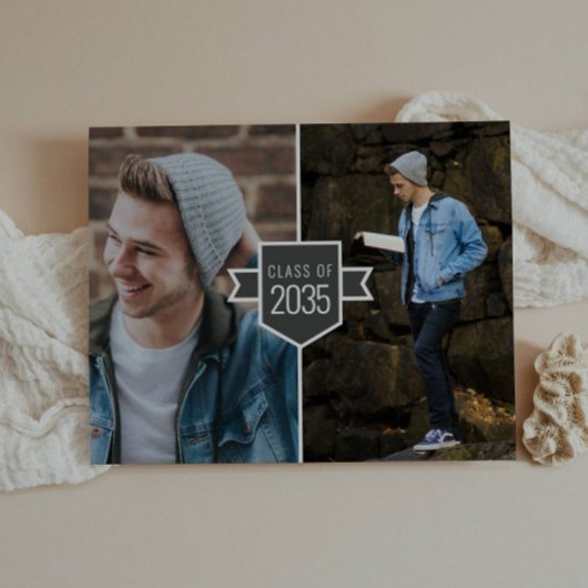 Budgetminimalistisch Gold Afstudeerder Pet 3 Foto-