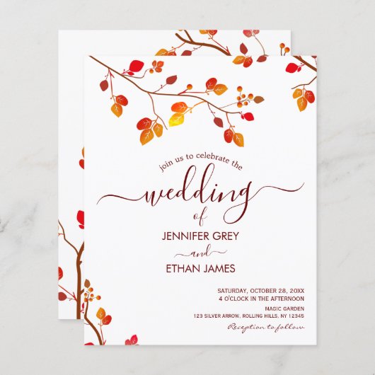 Budgetminimalistisch kalligrafiefrouwgesprek uitno (Voorkant / Achterkant)