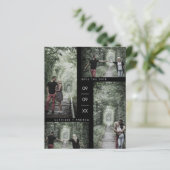 Budgetminimalistisch Modern 4 Foto's Collage Weddi (Staand voorkant)