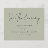 Budgetminimalistisch script Bleek Sage Bespaar 's (Voorkant)