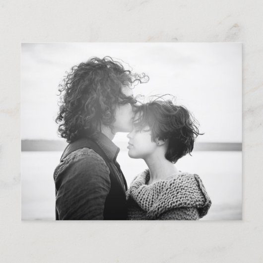 Budgetminimalistisch script foto-weduwnaar bewaard (Achterkant)