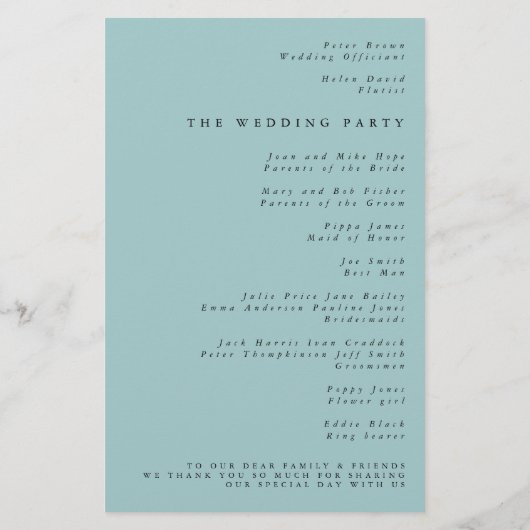 Budgetminimalistisch weddenschap met eucalyptus (Achterkant)