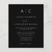 Budgetminimalistische moderne kalligrafie (Voorkant)