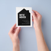 Budgetminimalistische Scandi We hebben nieuwe star Flyer (Hand)