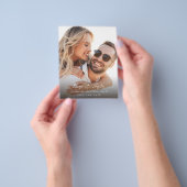 BudgetMOD de Foto Verticaal sparen de Datum Flyer (Hand)