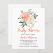 Budgetperziken en uitnodigingen tot het indienen v (Voorkant / Achterkant)