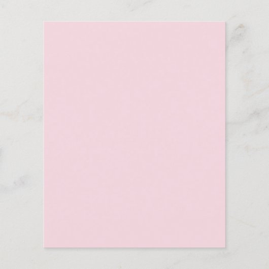 Budgetroze donuts Virtuele Baby sprinkhaan uitnodi (Achterkant)