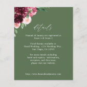 Budgetroze en Bourgogne Floral 7 - Gegevens - groe (Voorkant)