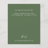 Budgetroze en Bourgogne Floral 7 - Gegevens - groe Flyer (Achterkant)