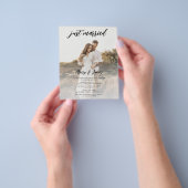 Budgetscript Net gehuwde foto-weduwnaar Flyer (Hand)