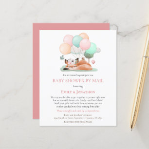 budgetslapend Baby shower per post