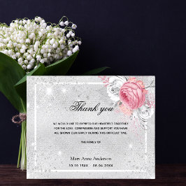 Budgetsympathie zilverroze dank