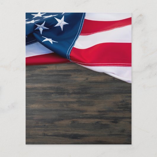 budgettair veteraan patriottische viering van het  (Achterkant)