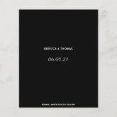 budgettaire eenvoudige elegante niet-foto behalve  (Achterkant)