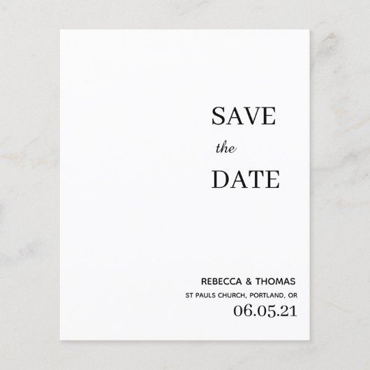 budgettaire eenvoudige elegante niet-foto behalve  (Voorkant)