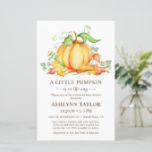 budgettaire kleine pompoen per Baby shower (Staand voorkant)