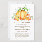 budgettaire kleine pompoen per Baby shower (Voorkant)