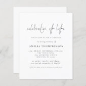 budgettaire minimalistische scriptviering van het  (Voorkant / Achterkant)