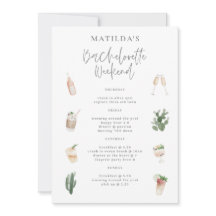 budgettaire waterverf drink weekend bachelorette