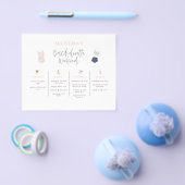 budgettaire Waterverf drink weekend bachelorette Flyer (Enkel)