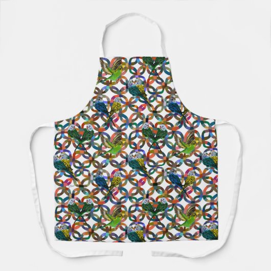  budgetten. schort (Voorkant)