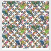  budgetten. sticker (Vel)