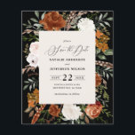 budgetvriendelijke , moderne bruiloft met behoud v flyer<br><div class="desc">Rustic waterverf floral bruiloft,  behalve de date nodig. Met prachtige roest,  terracotta,  wazige roze,  zwarte en groene pasta's met de waterverf eucalyptus. Deze moderne huwelijksuitnodiging zal zeker de stijl bepalen voor je grote dag.</div>
