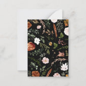 budgetvriendelijke , moderne bruiloft met behoud v notitiekaartje (Achterkant)