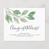 Budgetwijziging van Kaart voor kennisgeving van ad (Voorkant)