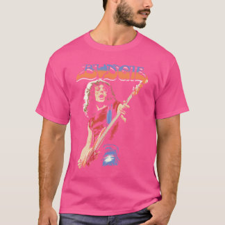 Budgie Band Burke Shelley Gitaar v2 vrienden T-shirt