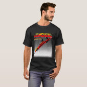 Budgie Band Squawk Album v2 T-shirt (Voorkant volledig)