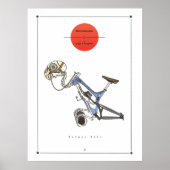 Budgie Bike Poster (Voorkant)