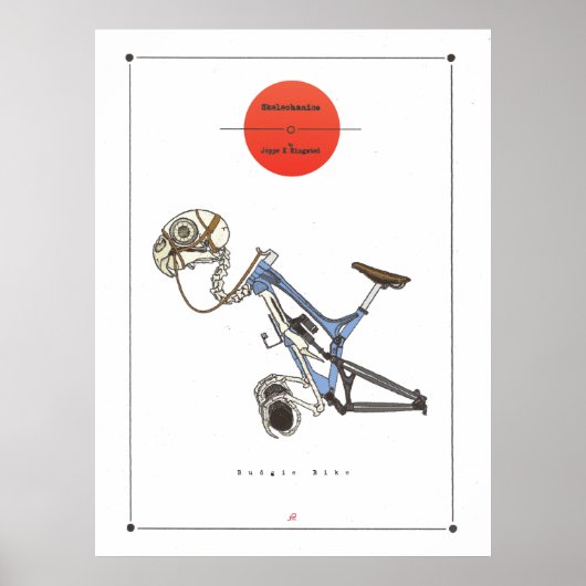 Budgie Bike Poster (Voorkant)