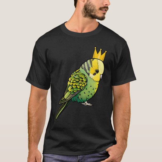 Budgie Bird Parakeet For Budgerigar Owner 1 T-shirt (Voorkant)