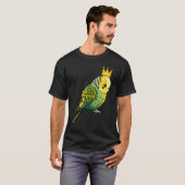 Budgie Bird Parakeet For Budgerigar Owner 1 T-shirt (Voorkant volledig)