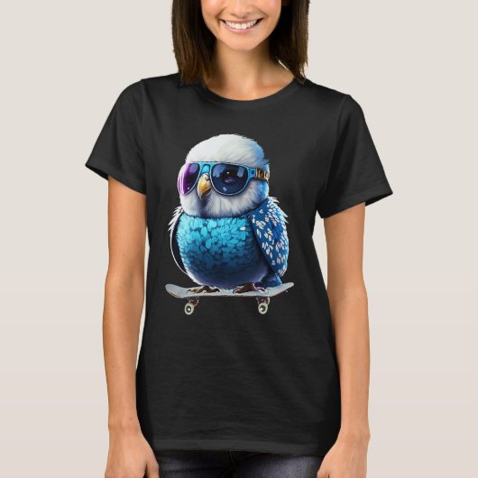 Budgie Bird Parakeet For Budgerigar Owner 2 T-shirt (Voorkant)