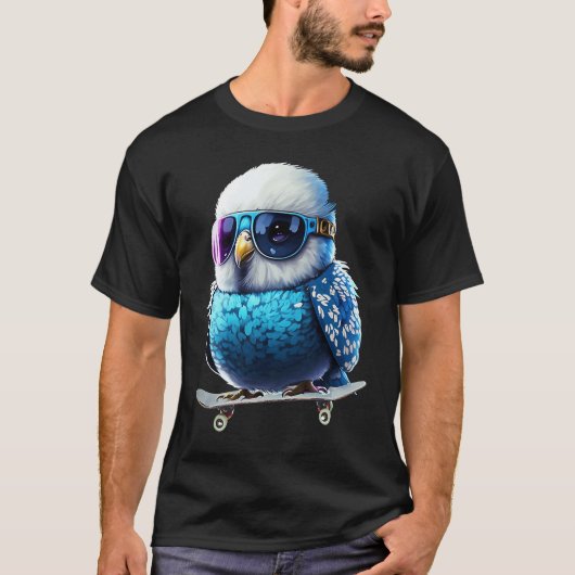Budgie Bird Parakeet For Budgerigar Owner 2 T-shirt (Voorkant)