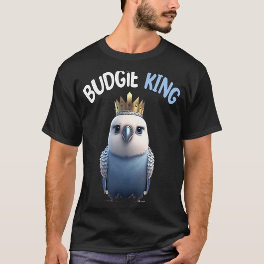 Budgie Bird Parakeet For Budgerigar Owner 3 T-shirt (Voorkant)