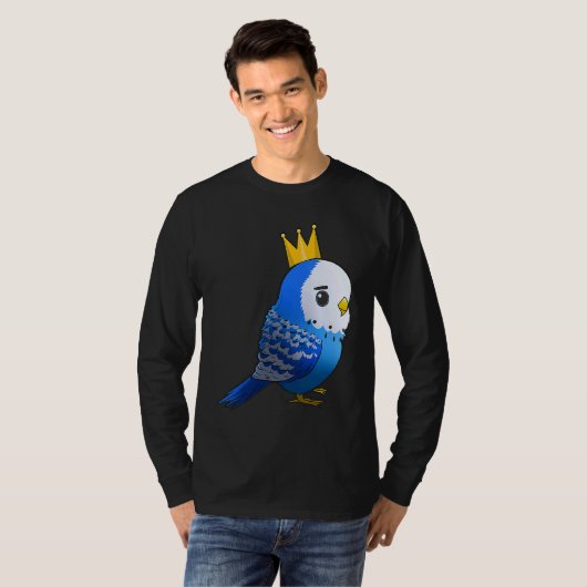 Budgie Bird Parakeet For Budgerigar Owner  7 T-shirt (Voorkant volledig)