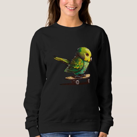 Budgie Bird Paraket for Budgerigar Owner Trui (Voorkant)
