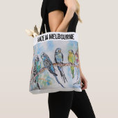 Budgie Budgerigar Bird Made In Melbourne Birds Tote Bag (Dichtbij)