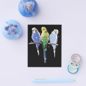 Budgie Budgerigar Glitter Flyer (Enkel)