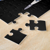 Budgie Budgerigar Glitter Legpuzzel (Zijkant)