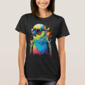 Budgie Budgerigar Parakeet Bird  4 T-shirt (Voorkant)