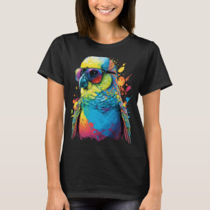 Budgie Budgerigar Parakeet Vogel 4 T-shirt